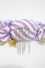 画像4: Angelic Pretty / Sweet Candyコーム  ラベンダー H-26-09-25-012-AP-AC-YZ-ZH (4)