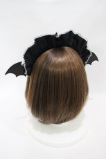 画像2: Angelic Pretty / Horror Candy Shopカチューシャ  ブラック H-26-09-25-014-AP-AC-YZ-ZH (2)
