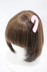 画像1: Angelic Pretty / キャンディケーンワッペンクリップ  ピンク H-26-09-25-019-AP-AC-NS-ZH (1)