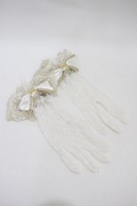 画像1: Angelic Pretty / Elegant Princess手袋  ゴールド H-26-09-25-020-AP-ZA-YZ-ZH (1)