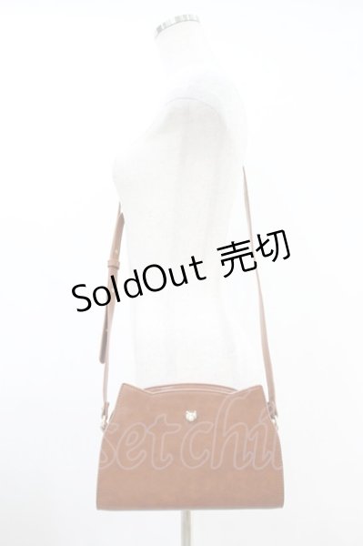 Franche Lippee / ネコショルダーバッグ キャラメル H-26-09-25-025-LO