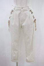 画像1: axes femme / レースアップパンツ M オフ H-26-09-25-026-AX-PA-NS-ZH (1)