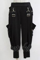 画像1: NieR Clothing / サスペンダーパンツ Free ブラック H-26-09-26-031-PU-PA-NS-ZH (1)