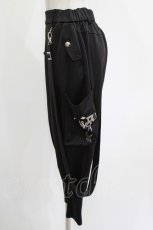 画像2: NieR Clothing / サスペンダーパンツ Free ブラック H-26-09-26-031-PU-PA-NS-ZH (2)