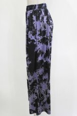 画像2: NieR Clothing / TIE DYE PANTS Free パープル H-26-09-26-032-PU-PA-NS-ZH (2)