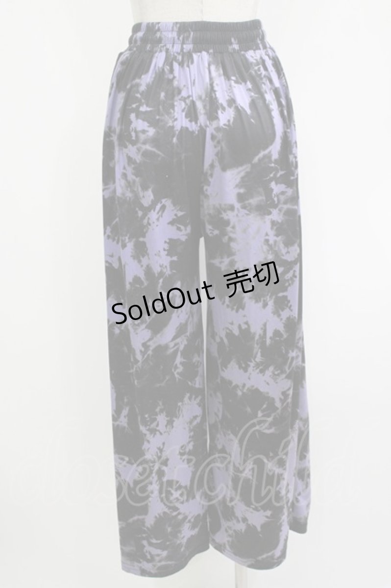 画像3: NieR Clothing / TIE DYE PANTS Free パープル H-26-09-26-032-PU-PA-NS-ZH (3)