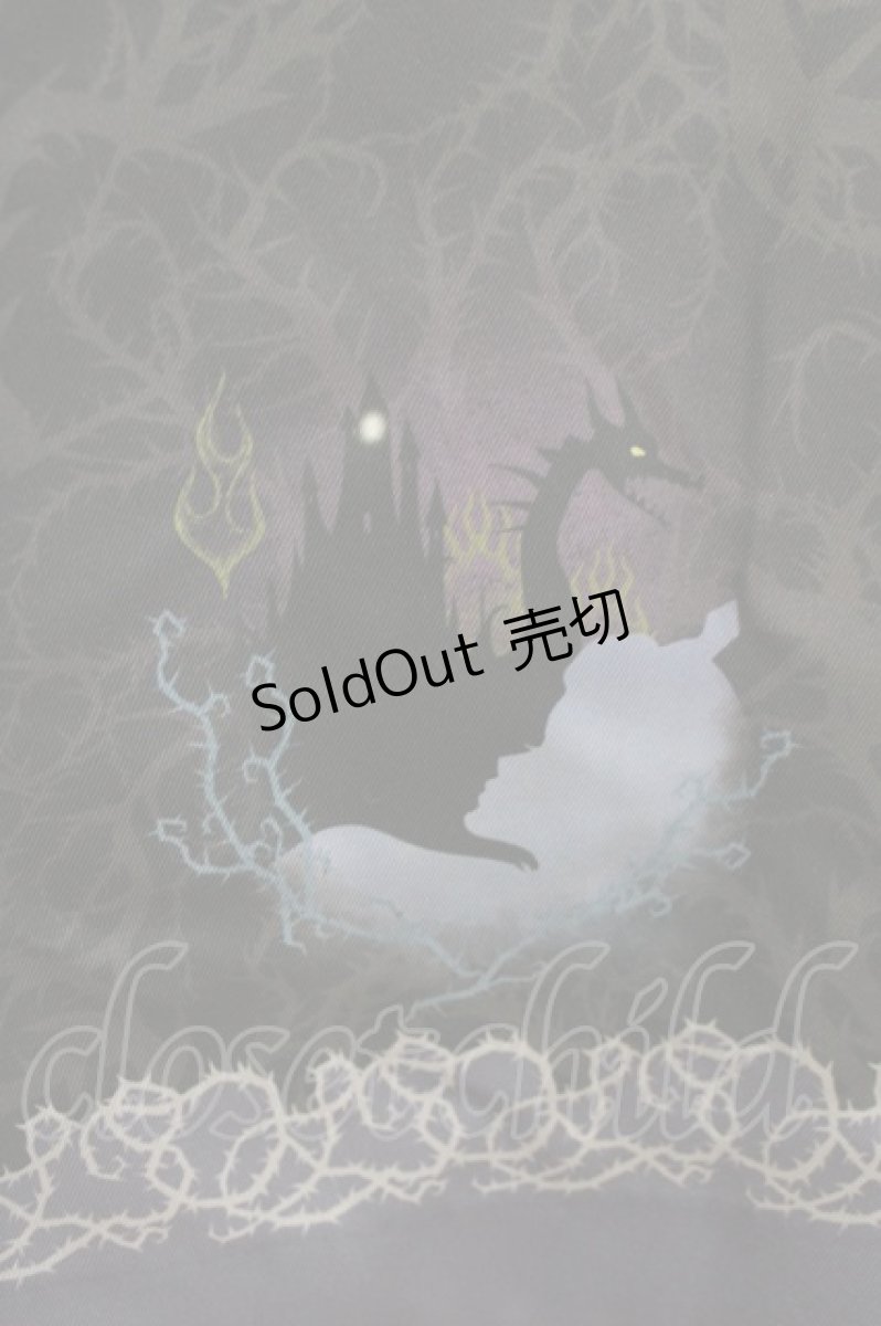 画像4: Secret Honey / Sleeping Beauty(Maleficent ver) Free ブラック H-26-09-26-003-CA-OP-NS-ZH (4)