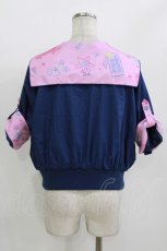 画像3: Angelic Pretty / Neon Star Dinerセーラーブルゾン Free ブルー H-26-09-26-037-AP-JA-NS-ZH (3)