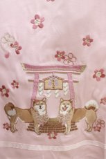 画像4: Amavel / 柴犬神社の春詣ロングスカート Free ピンク H-26-09-26-004-CA-SK-NS-ZH (4)