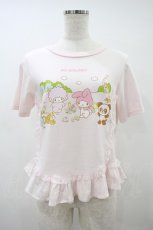 画像1: Candy Stripper / 【MY MELODY】BFFS  F LIGHT PINK H-26-09-26-1034-PU-TO-AK-ZH (1)