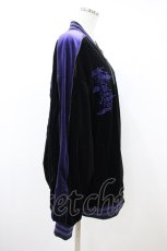 画像3: REFLEM / ドラゴン刺繍ベロアスカジャン FREE 黒 H-26-09-26-1045-PU-JA-AK-ZH (3)