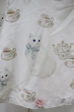 画像5: Melody BasKet / 白猫のTea timeサイドリボンワンピース M アイボリー H-26-09-26-1023-LO-OP-AK-ZH (5)