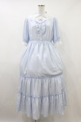Preview of Lacy Tieredワンピース M サックス