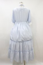 画像2: Emily Temple cute / Lacy Tieredワンピース M サックス H-26-09-26-1024-ET-OP-AK-ZH (2)