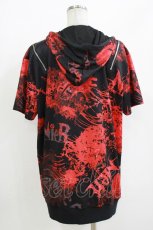 画像2: NieR Clothing / 肩ZIPパーカー Free ブラック H-26-09-26-062-PU-TO-NS-ZH (2)