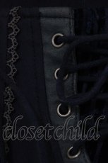 画像5: Ozz oneste / 薔薇刺繍フリルコルセットスカート Free ネイビー H-26-09-26-066-OO-SK-NS-ZH (5)