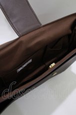 画像4: axes femme POETIQUE / ベアー金具サッチェルバッグ  ブラウン H-26-09-26-067-AX-BG-NS-ZH (4)