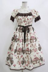 画像1: Enchantlic Enchantilly / Pretty Princess Pomeranian プリポメワンピース  Free アイボリー H-26-09-26-002-LO-OP-NS-ZH (1)