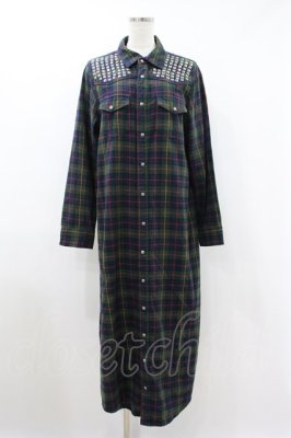 Preview of STUDS CHECK ONE-PIECE  グリーン
