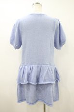 画像2: Candy Stripper / KITTEN KNIT ONE-PIECE  ブルー H-26-09-27-034-PU-OP-KB-ZH (2)