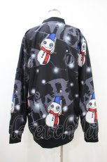 画像2: NieR Clothing / 雪だるまジャケット  黒 H-26-09-27-055-PU-JA-KB-ZH (2)