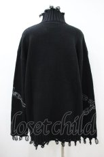 画像2: KILL STAR / Chained Knit Sweater S ブラック H-26-09-27-056-PU-TO-KB-ZH (2)
