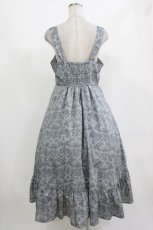 画像3: m petit by misako / MSKトワルドジュイジャンパースカート LL グレー H-26-09-27-1003-LO-SK-NS-ZH (3)