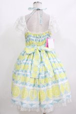 画像3: Angelic Pretty / Lemonade Float肩レースジャンパースカート Free サックス H-26-09-27-1027-AP-OP-NS-ZH (3)
