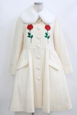 画像1: Angelic Pretty / Rose Embroideryコート Free アイボリー H-26-09-27-1033-AP-CO-YZ-ZH (1)