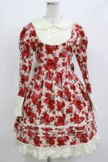 画像1: Angelic Pretty / 後ろフリルワンピース（旧タグ） Free アイボリー H-26-09-27-1036-AP-OP-NS-ZH (1)