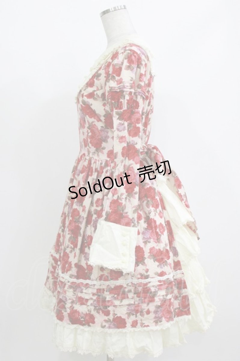 画像2: Angelic Pretty / 後ろフリルワンピース（旧タグ） Free アイボリー H-26-09-27-1036-AP-OP-NS-ZH (2)