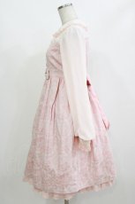 画像2: Angelic Pretty / ホイップジャガードワンピース Free ピンク H-26-09-27-1038-AP-OP-NS-ZH (2)