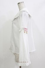 画像2: Amavel / 春爛漫の蝶々結びブラウス Free 白/ピンク H-26-09-27-1056-CA-BL-NS-ZH (2)