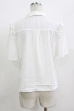画像3: axes femme / サマーコットンブラウス Free 白 H-26-09-27-1067-AX-BL-NS-ZH (3)