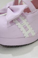 画像5: Chalmiere / 梯子レーススカラップパンプス L(24.5cm) ピンク H-26-09-27-1081-AX-SH-NS-ZH (5)