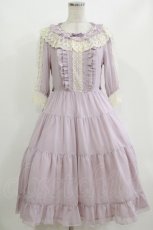 画像1: Innocent World / エマワンピース M Grayish purple H-26-09-27-1016-IW-OP-NS-ZH (1)