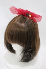 画像1: Emily Temple cute / LOVEチョコカチューシャ  レッド H-26-09-27-007-ET-AC-NS-ZH (1)