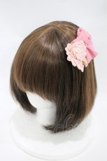 画像1: Emily Temple cute / Drape ROSEヘアクリップ  ピンク H-26-09-27-009-ET-AC-NS-ZH (1)