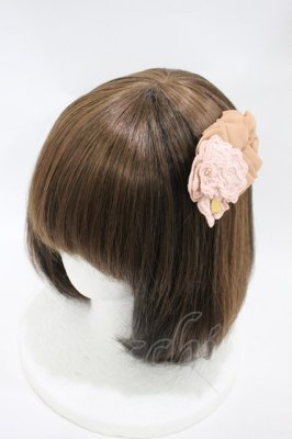 Preview of Drape ROSEヘアクリップ  ベージュ