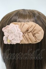 画像2: Emily Temple cute / Drape ROSEヘアクリップ  ベージュ H-26-09-27-010-ET-AC-NS-ZH (2)