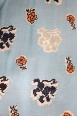 画像6: Jane Marple Dans Le Salon / Scottish lionグランマドレス M ブルー H-26-09-27-027-JM-OP-KB-ZH (6)
