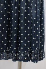 画像3: Jane Marple Dans Le Salon / シャイニードットサス付スカート Free ブルー H-26-09-28-029-JM-SK-KB-ZH (3)