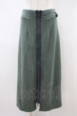 Preview of LAND LONG BOA SKIRT Free カーキ