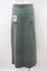 画像2: LAND by MILK BOY / LAND LONG BOA SKIRT Free カーキ H-26-09-28-030-PU-SK-KB-ZH (2)