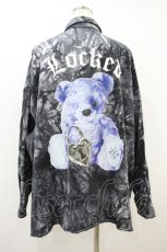 画像2: TRAVAS TOKYO / Locked bear shirts Free グレー H-26-09-28-042-PU-TO-KB-ZH (2)