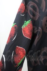画像3: NieR Clothing / 総柄プルパーカー Free 黒×茶×苺 H-26-09-28-045-PU-TO-KB-ZH (3)