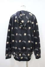 画像2: NieR Clothing / 総柄ZIPパーカー Free 黒 H-26-09-28-050-PU-TO-KB-ZH (2)