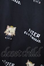 画像3: NieR Clothing / 総柄ZIPパーカー Free 黒 H-26-09-28-050-PU-TO-KB-ZH (3)