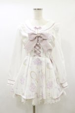 画像1: LIZ LISA / ジュエリー柄セットアップ 0 白 H-26-09-28-1046-LO-OP-NS-ZH (1)