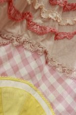 画像5: PINK HOUSE / レモンケーキパッチワークスカート Free ピンクＸ黄色 H-26-09-28-1052-LO-OP-SA-ZH (5)